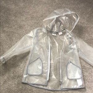 Transparent Zara kids rain coat